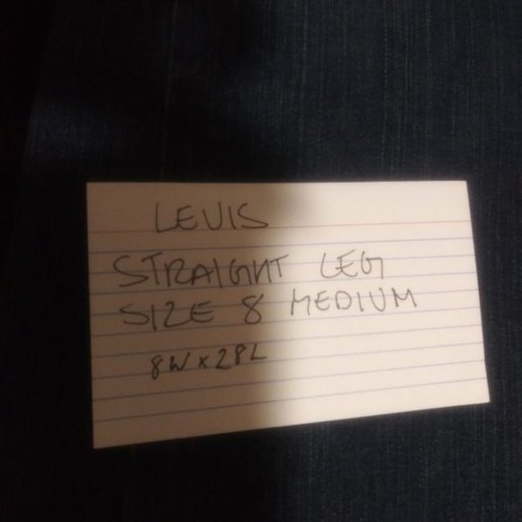 Nwt Levi's Size 8 Medium Boot Cut - Picture 2 of 5
